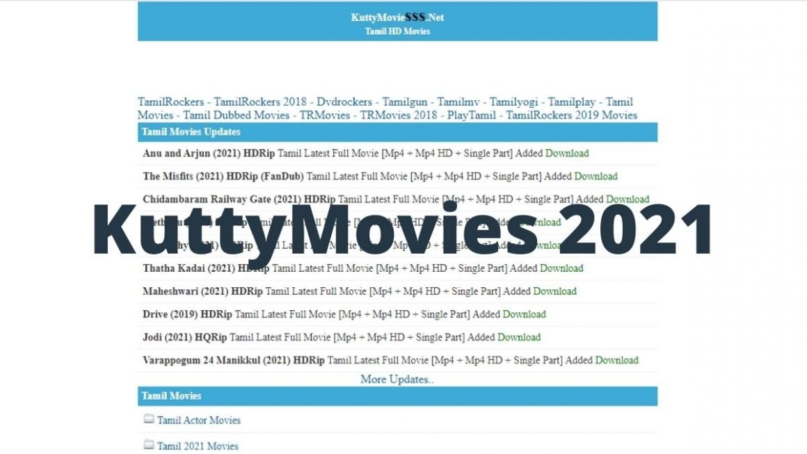 KuttyMovies | Watch and Download Free THD Movies In Your PC