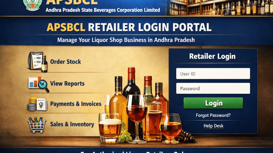 APSBCL Retailer Login — How to Track Stock, Bills & Daily Sales
