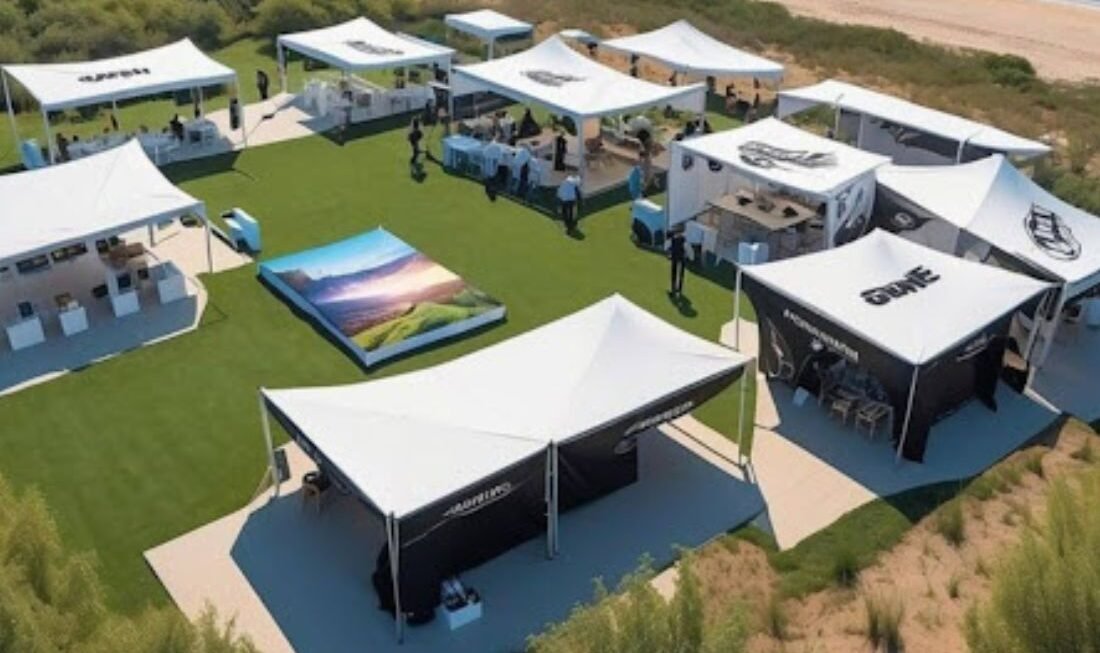 Designing for High-Impact Visibility: 7 Ways Strategic Canopy Printing Captures Attention Across Crowded Trade Show Floors