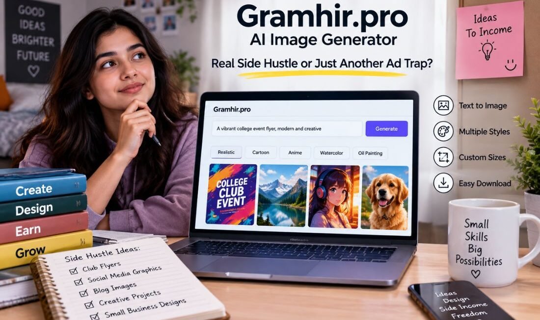 Is Gramhir.pro a Real Side Hustle or Just Another Ad Trap Preying on Broke Students? 