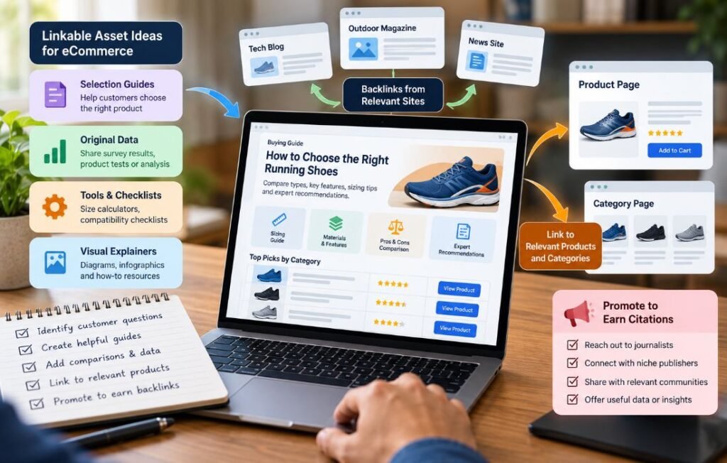 Ecommerce Linkable Assets and Buying Guides A Practical Growth Playbook