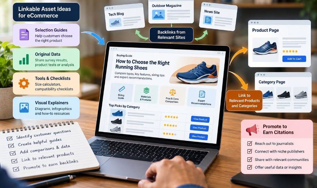 Ecommerce Linkable Assets and Buying Guides: A Practical Growth Playbook