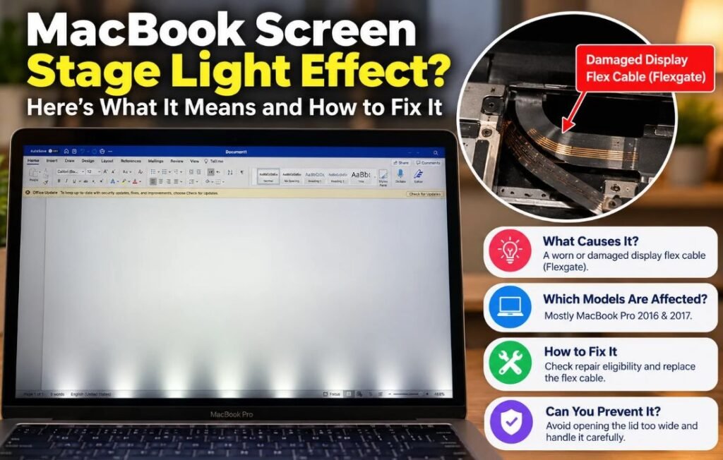MacBook Stage Light Effect What Causes It and How to Fix It 