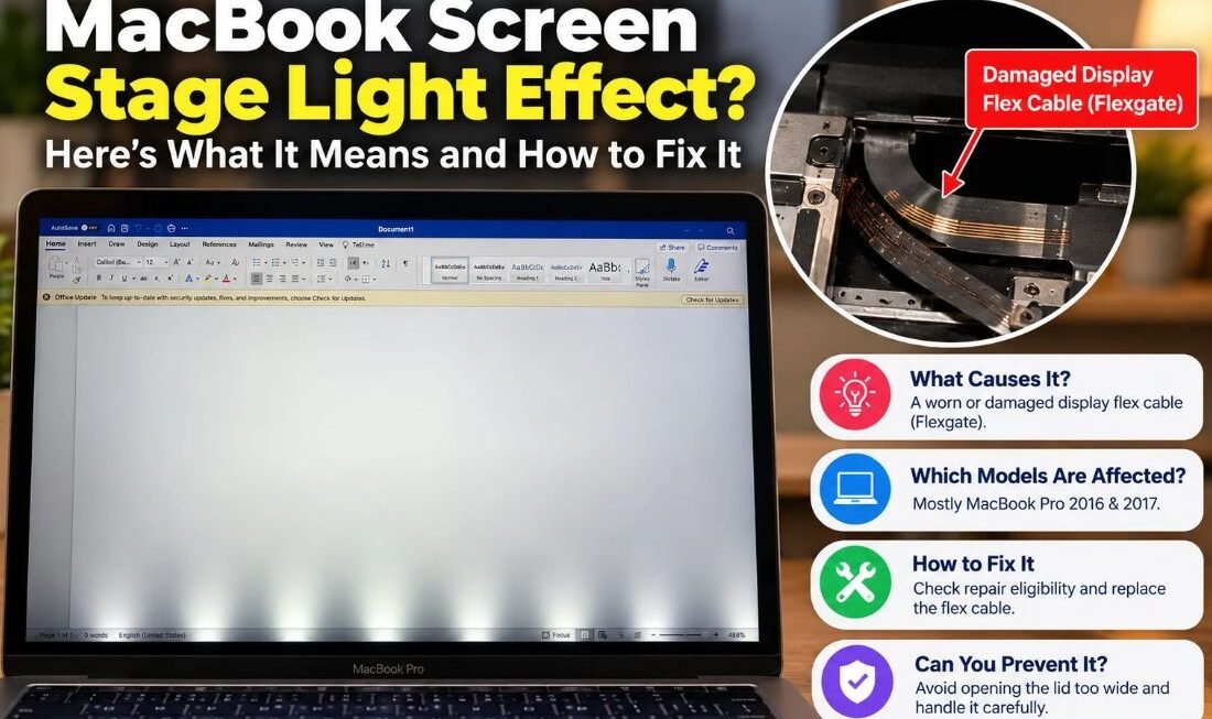 MacBook Stage Light Effect: What Causes It and How to Fix It 